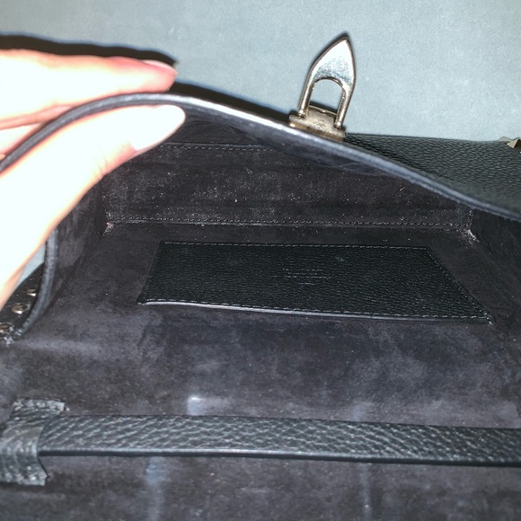 Valentino Rockstud Medium Shoulder Bag Black - Picture 6 of 6